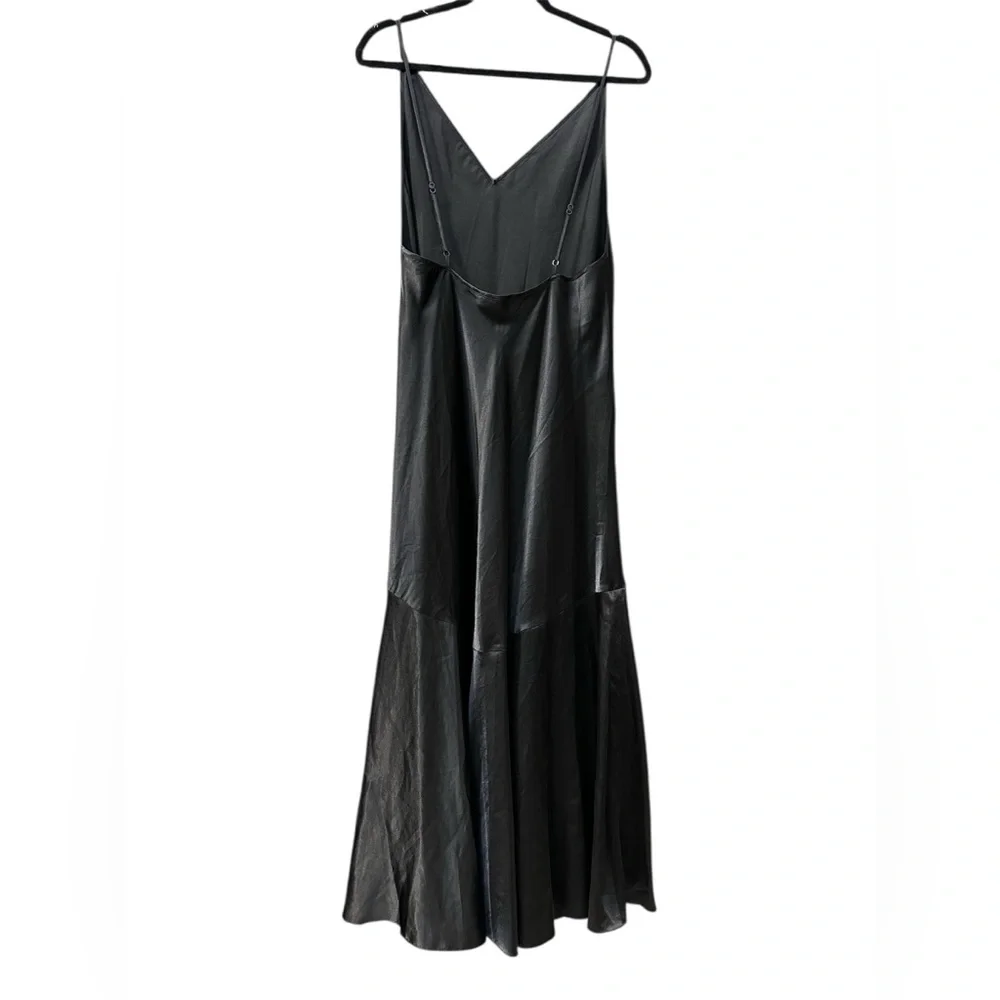 Victoria’s Secret Black Satin Slip Dress – Sleepwear
